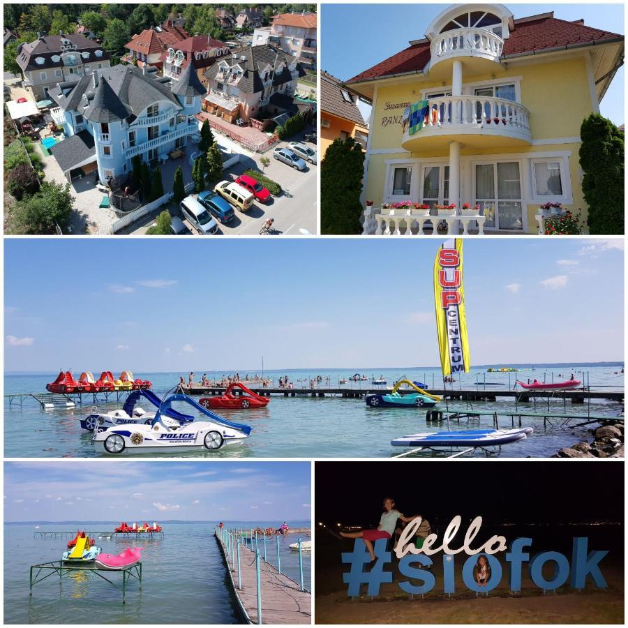 Crystal Es Susanne Panzio Bed & Breakfast Siofok Dış mekan fotoğraf